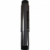 Wize Pro EA810  штанга Wize потолочная 240-300 см с кабельным каналом, до 227 кг, цвет черный
