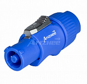 Anzhee Powercon Blue кабельный разъем PowerCon, входной, синий