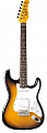 Oscar Schmidt OS-300 TS (A)  электрогитара Stratocaster, цвет санбёрст