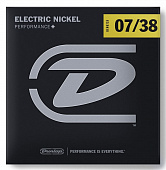 Dunlop Electric Nickel Performance+ DEN0738  струны для электрогитары, никель 07-38