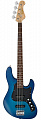 FGN Boundary Mighty Jazz BMJ-G TBS  бас-гитара, форма корпуса JazzBass, корпус - липа, цвет синий
