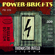 Thomastik PB109 Power Brights Regular Bottom(09-42) струны для электрогитары, сталь