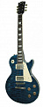 Burny LSD55QT STB  электрогитара концепт Gibson® Les Paul® Standard, цвет прозрачный синий