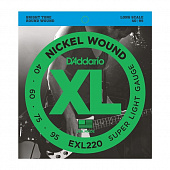 D'Addario EXL220 струны для 4-х струнной бас-гитары