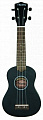 Veston KUS 15BK  укулеле сопрано, цвет черный.