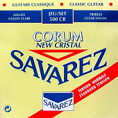 Savarez 500CR Corum New Cristal Red standard tension струны для классической гитары, нейлон