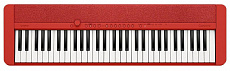 Casio CT-S1RD  портативное цифровое пианино, 61 клавиша, 64 полифония, 61 тембр, APP iOS, Android