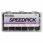 Dunlop Speedpick Display 1010  коробка с медиаторами, H10R, H10J, H10, M10R, M10J, M10 по 36 шт, 144 шт.