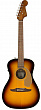 Fender Malibu Player Sunburst WN электроакустическая гитара, цвет санберст