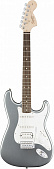 Fender Squier Affinity Strat HSS SLS LRL электрогитара Stratocaster, цвет серебристый