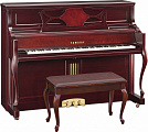 Yamaha M3SM пианино 118 см, цвет красное дерево сатинированное