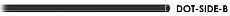 Hosco DOT-Side-B  маркер позиций черный, диаметр 2 мм, в прутке 200 мм