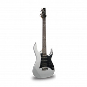 Bosstone SR-06 SL+Bag гитара электрическая, 6 струн цвет серебрянный