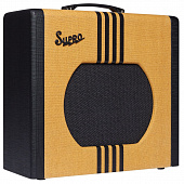Supro Delta King 12 Tweed & Black  ламповый комбоусилитель, 15 Ватт, 1 x 12", желтый/черный