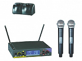 Ross UHF205 вокальная радиосистема UHF с двумя ручными передатчиками