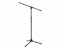ECO MS020 Black  микрофонная стойка "журавль", 105-175см. стрела: 75см, вес: 2,2кг, цвет черный, поставляется по 6шт в коробке: 29х22х99см.