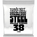 Ernie Ball 1938 Stainless Steel .038 струна одиночная для электрогитары