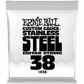 Ernie Ball 1938 Stainless Steel .038 струна одиночная для электрогитары
