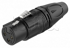 Roxtone RX3F-BT разъем cannon кабельный мама 3-х контактный, цвет черный
