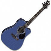 Greg Bennett D4CE/TBL электроакустическая гитара, цвет синий
