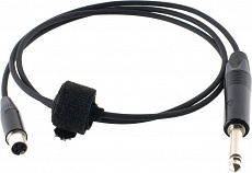Cordial CPI 1 FP-RT 3  инструментальный кабель, 1 метр, черный