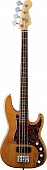 Fender AMERICAN DELUXE P-BASS RW AMBER бас-гитара, цвет Tobacco Sunburst