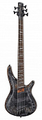 Ibanez SRMS805-DTW электрическая бас-гитара, 5 струн, цвет серый