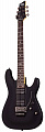 Schecter SGR C-1 FR MSBK гитара электрическая, 6 струн, цвет черный матовый, чехол в комплекте