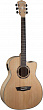 Washburn AG40CE  электроакустическая гитара, форма корпуса Grand Auditorium, цвет натуральный