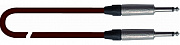 Quik Lok QuikSilver-5 инструментальный кабель, 5 метров, цвет темно-красный