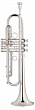 Gebr. Stolze TR-108S  труба Bb, помпы-мельхиор, корпус и раструб-латунь, посеребрённая