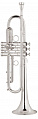 Gebr. Stolze TR-108S  труба Bb, помпы-мельхиор, корпус и раструб-латунь, посеребрённая