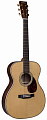Martin OM-28E Modern Deluxe  электроакустическая гитара с кейсом, цвет натуральный