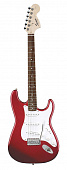 Fender SQUIER AFFINITY STRAT (RW) METALLIC RED электрогитара, цвет красный металлик