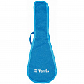 Terris TUB-S-01 BL чехол для укулеле, цвет голубой