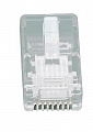 Нетлинк Plug-8P8C-U-C6 TEL0080  разъем 8/8 (RJ45) категория 6, для многожильного и одножильного кабеля