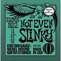 Ernie Ball 2626 струны для электрогитары Not Even Slinky, 12''56, Nickel Wound