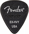 Fender Wavelength 351 X HVY 6 PK Black медиатор, экстра жесткий