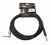 Invotone ACI1204BK инструментальный кабель, 4 метра, черный