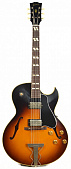 Gibson 2016 Memphis 1959 ES-175D Vintage Burst VOS полуакустическая электрогитара с кейсом, цвет санбёрст