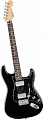 Fender Stratocaster Blacktop HH RW BLK электрогитара, цвет черный
