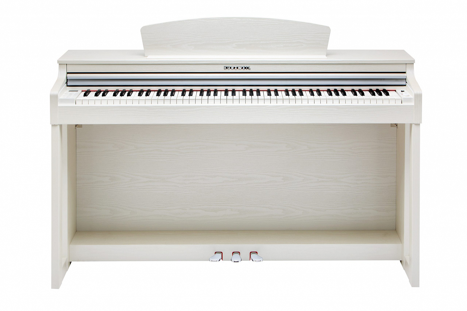 Kurzweil M130W WH  цифровое пианино, 88 молоточковых деревянных клавиш, полифония 256, цвет белый