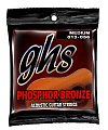 GHS S335  Phosphor Bronze струны для акустической гитары 13-56