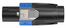 Roxtone RS4F-S-BU разъем кабельный Speakon, цвет черно-синий