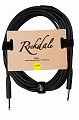 Rockdale IC002.20 гитарный кабель с разъёмами TS моно для небалансных соединений, длина 6.5 метров