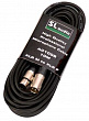 SL-Audio AC100B микрофонный кабель 10 метров, черный