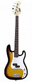 Nordfolk EB-224SB бас-гитара, форма Precision (санберст)
