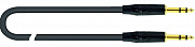 Quik Lok Just JS 1 готовый инструментальный кабель серии Just, 1 метр, цвет черный