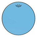 Remo BE-0314-CT-BU Emperor® Colortone™ Blue Drumhead, 14' цветной двухслойный прозрачный пластик, голубой