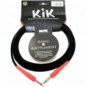 Klotz KIKC4.5PP3 инструментальный кабель, чёрный, длина 4.5 метра